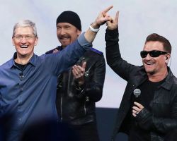 U2 - Apple event